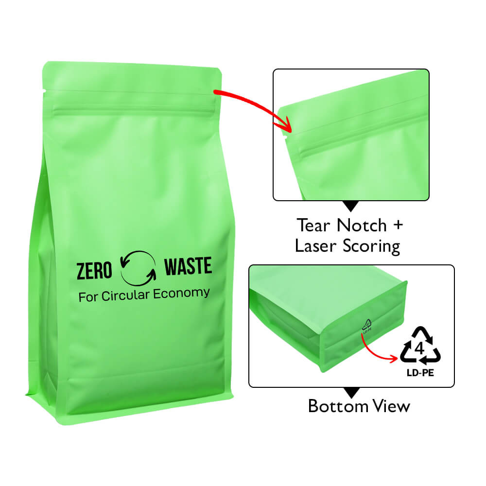 100% recyclable Standup pouch