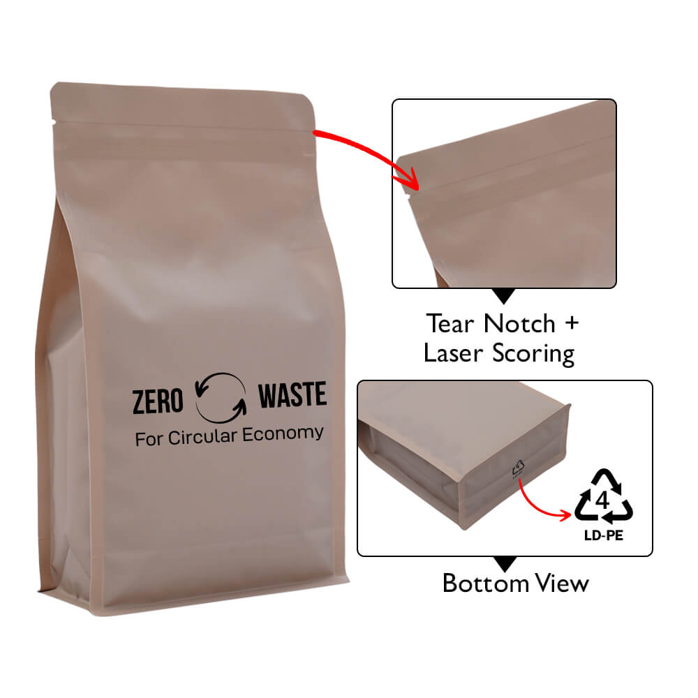 100% recyclable Standup pouch
